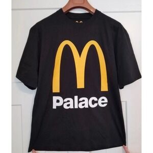Palace McDonalds Collaboration Logo T Shirt Black Large